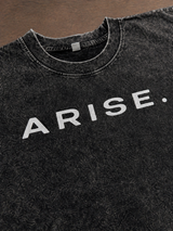Crimson Blade Washed Tee – Vintage Streetwear Graphic T-Shirt