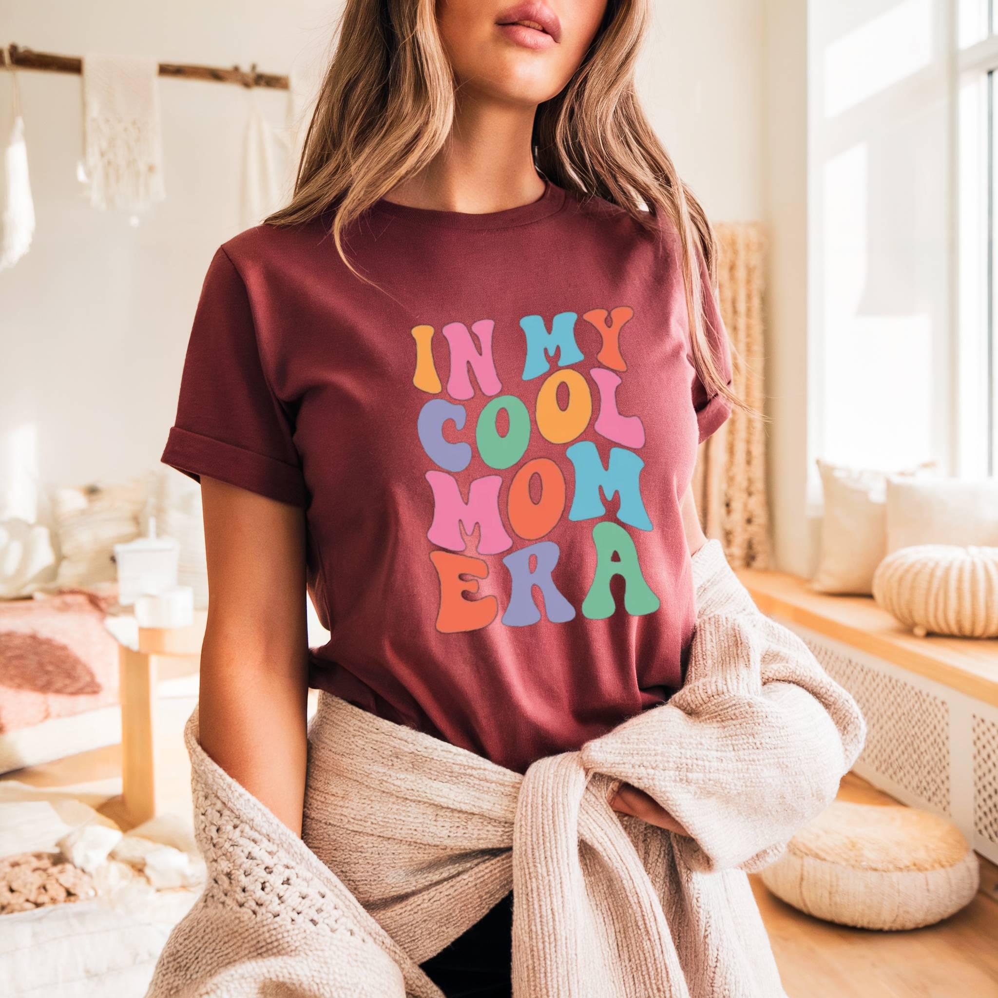 Mom Era T-Shirt, Retro Groovy Mother's Day Tee