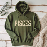 Zodiac Sign Hoodie, Unisex Astrology Hoodie, Minimal Horoscope Pullover