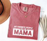 Mama Graphic T-Shirt: Comfort Colors Ring Spun Cotton Mom Tee