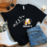 Funny Beer Skeleton Shirt, Unisex Drinking Tee, Friday Party Graphic T Shirt