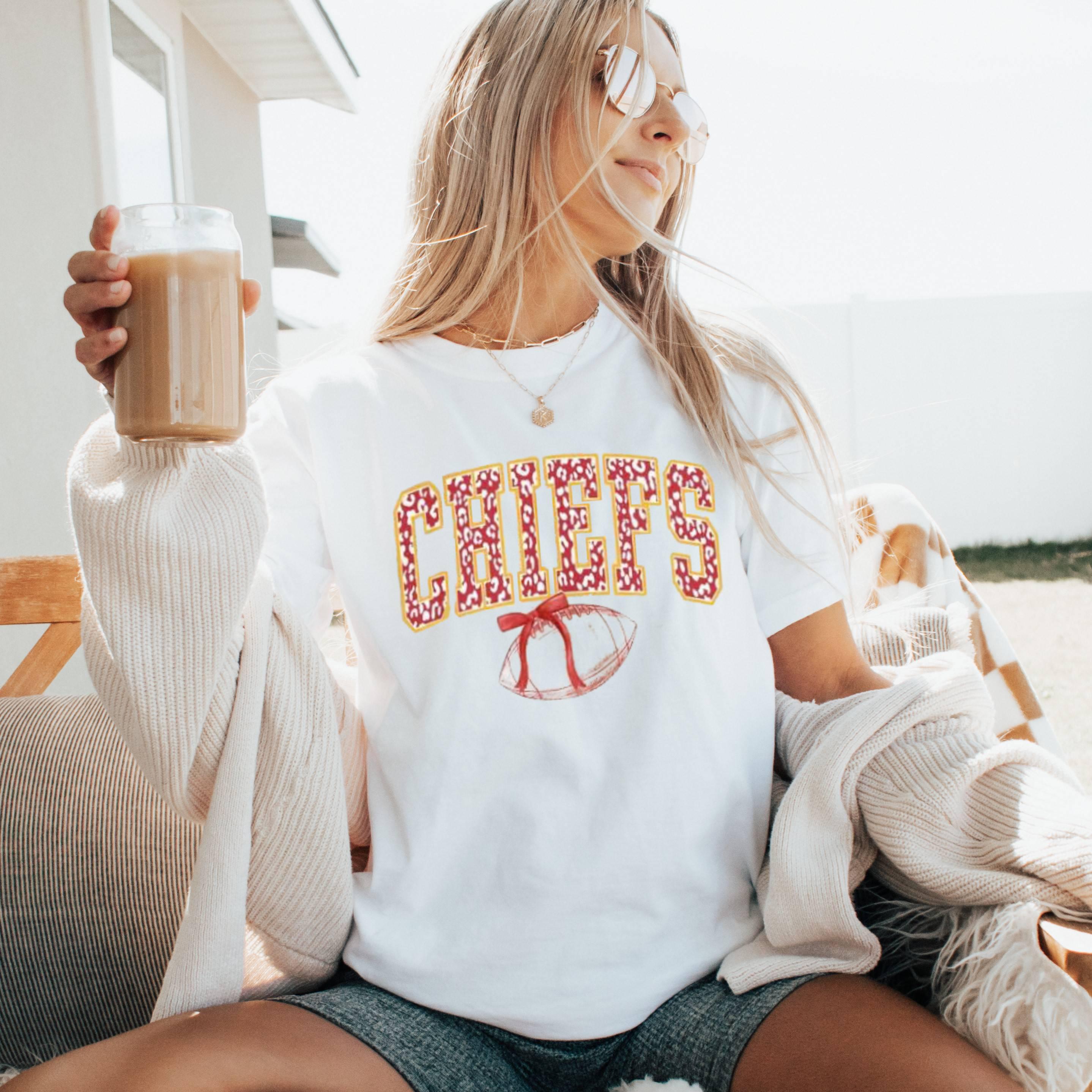 Retro Football Graphic Tee, Vintage Style Shirt, Game Day Top, Casual Sports T Shirt