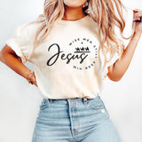 Cross Heart Graphic Tee – Front & Back Print Unisex Shirt