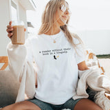 Reader Quote T Shirt Book Lover Gift Minimal Literary Tee