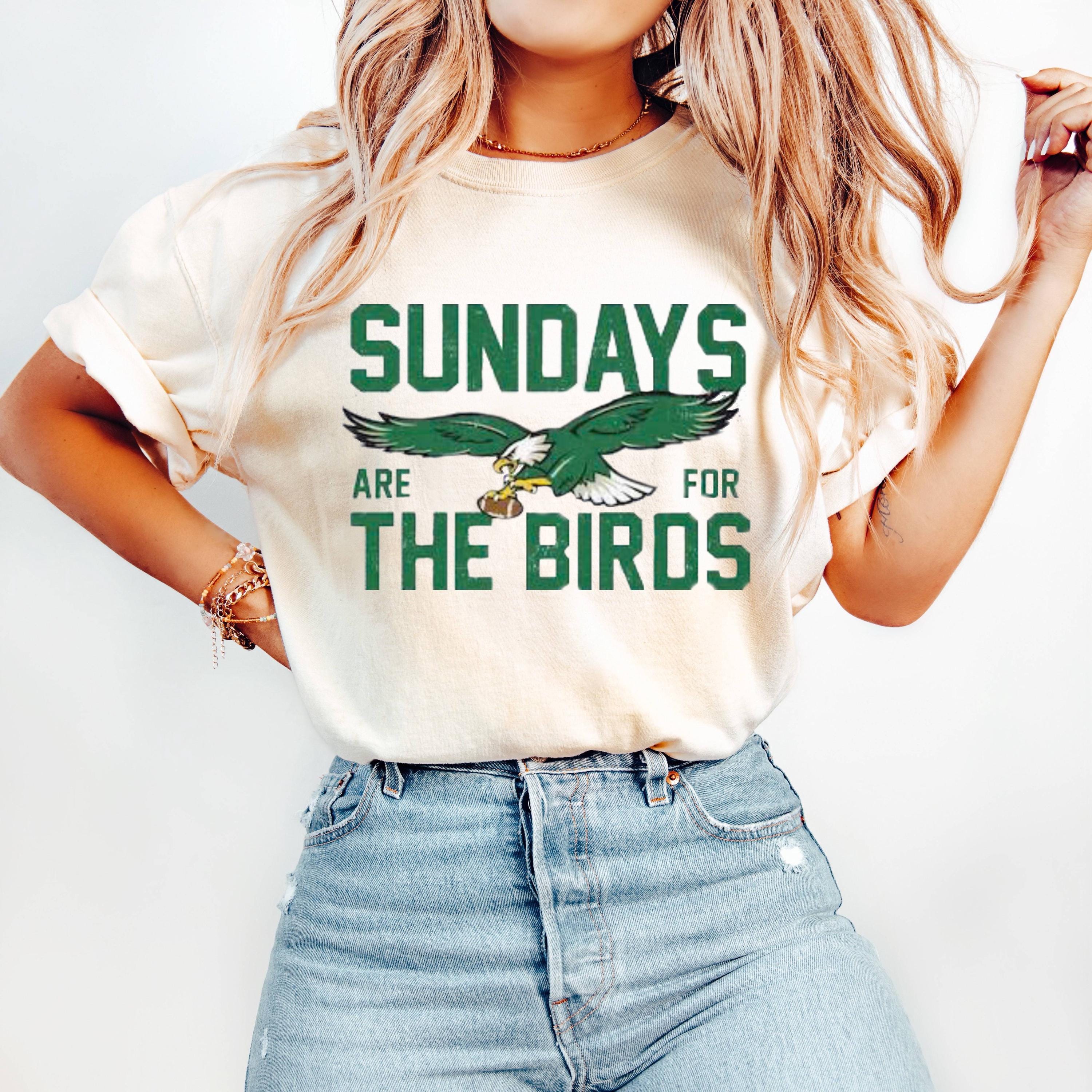 Sundays Are For The Birds Football Shirt: Funny Game Day Tee