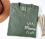 Cool Moms Club Tee, Casual Graphic Shirt