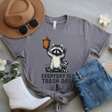 Funny Raccoon Graphic Tee, Trash Panda Humor Shirt