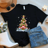 Holiday Wine Glass Shirt, Festive Graphic Tee, Christmas Xmas Gifts