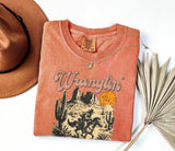 Funny Western Cowboy Shirt: Wranglin' Feral Children Graphic Tee