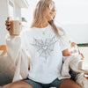 Spider Web Heart Graphic Tee, Spooky Fall Shirt