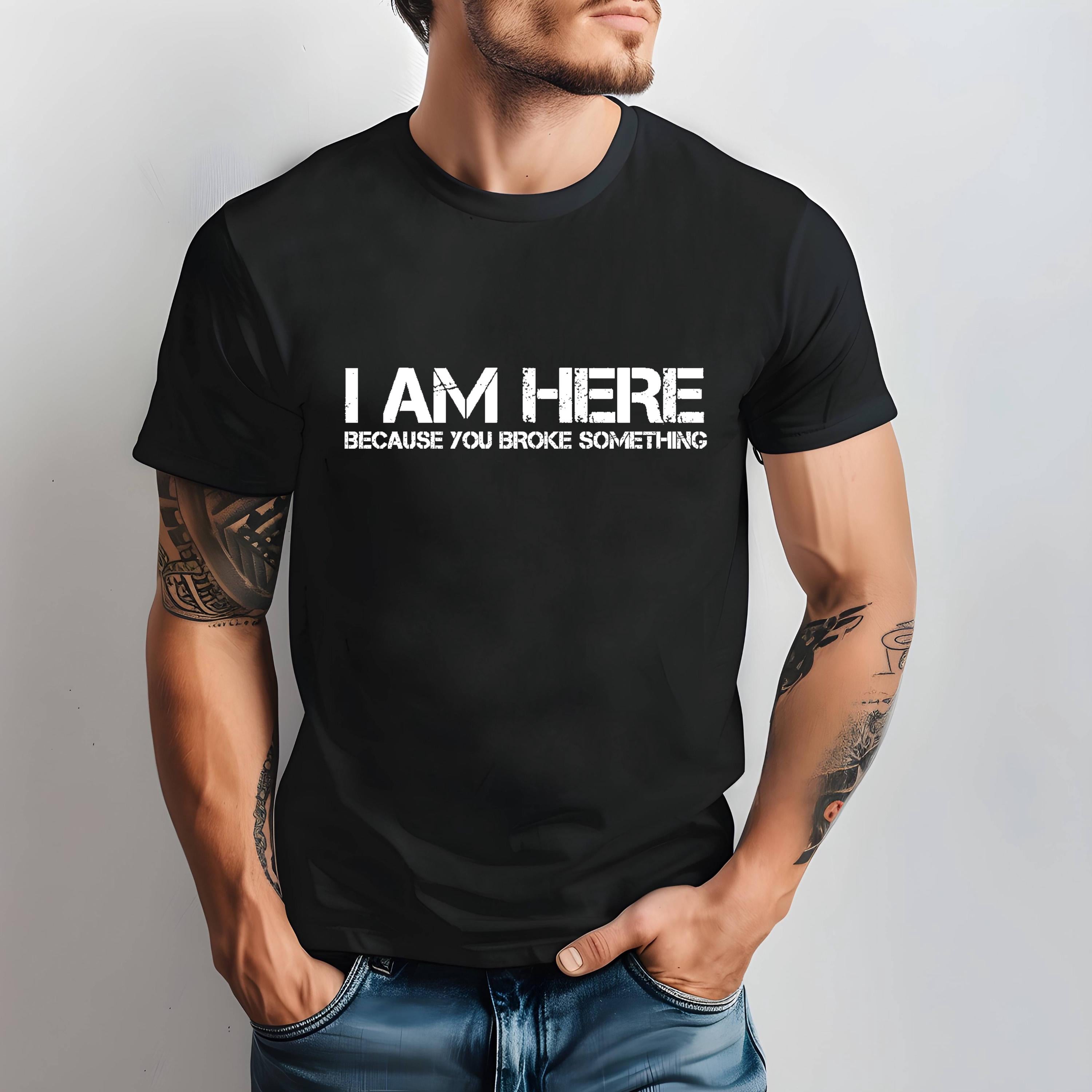 Funny IT Support Shirt, Geek Work Tee, Unisex Graphic Top