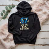 67 Graphic Hoodie, Unisex Number Hoodie, Casual Streetwear Sweatshirt