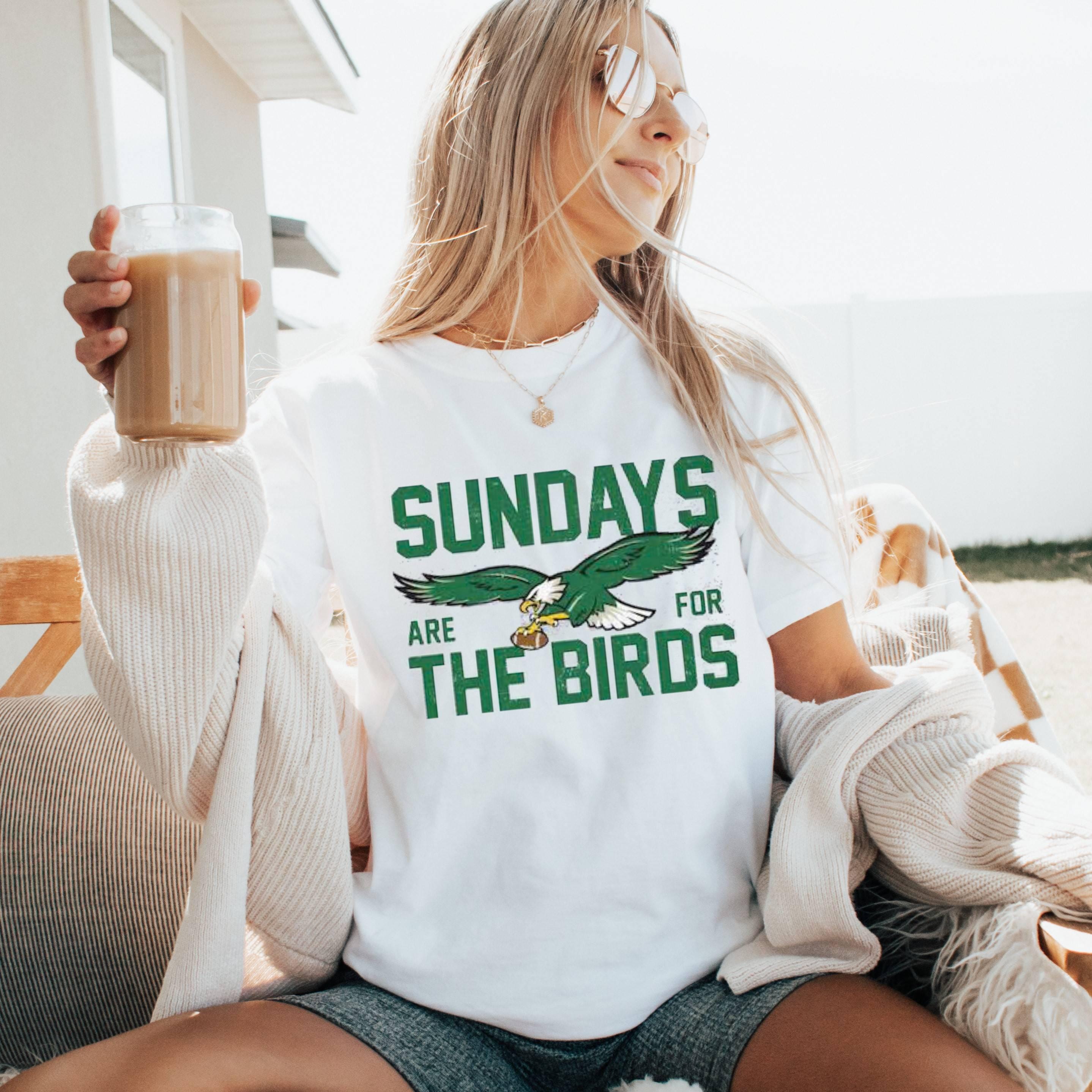 Sundays Are For The Birds Football Shirt: Funny Game Day Tee