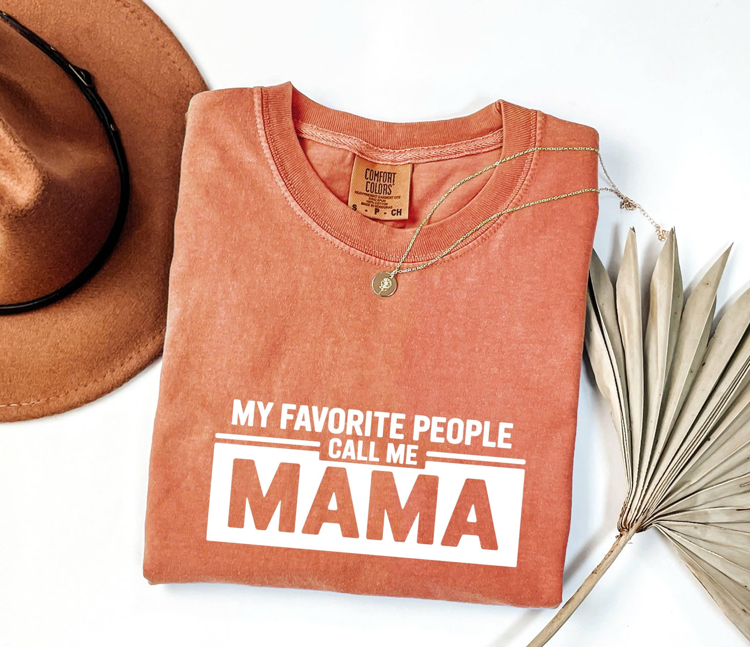 Mama Graphic T-Shirt: Comfort Colors Ring Spun Cotton Mom Tee