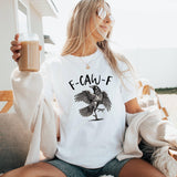 Funny Crow Graphic Tee, Sarcastic Raven Unisex T-Shirt