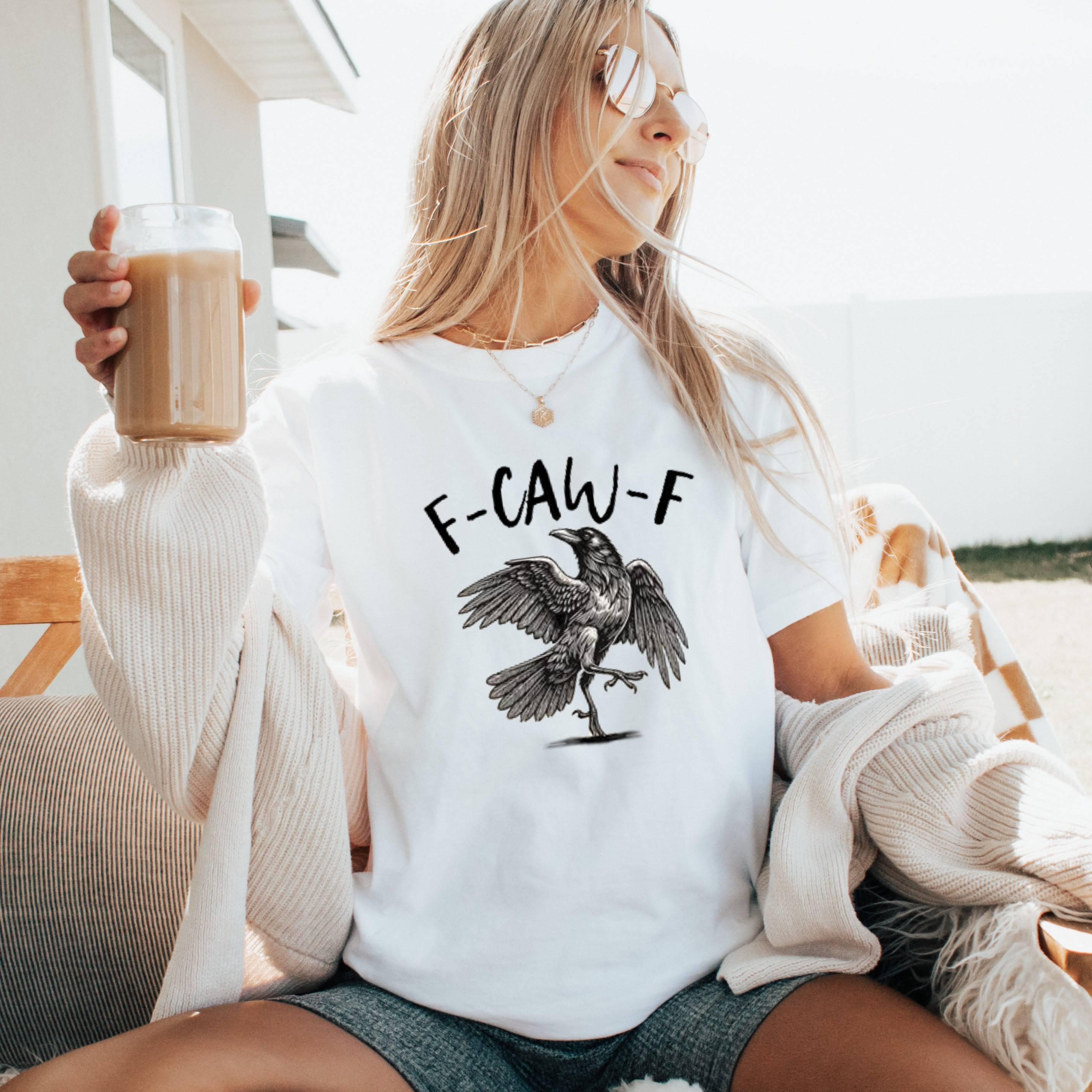 Funny Crow Graphic Tee, Sarcastic Raven Unisex T-Shirt