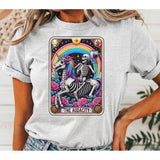 Audacity Skull Crew Neck T-Shirt: Everyday Wear, Spring Fashion