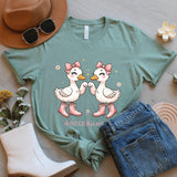 Goose T-Shirt, Duck Friends, Animal Lover Gift