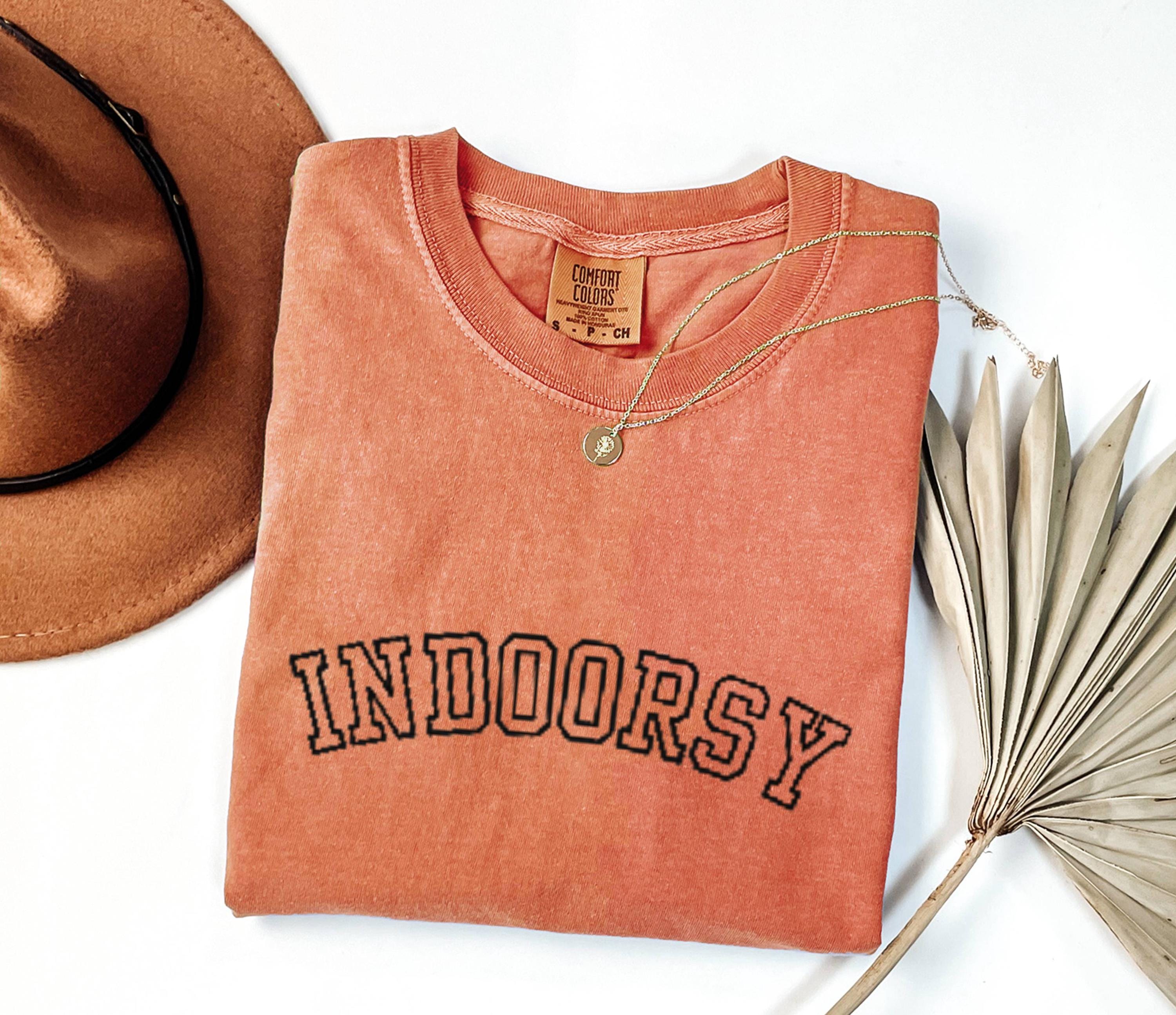 Indoorsy Graphic Tee, Comfort Colors Shirt