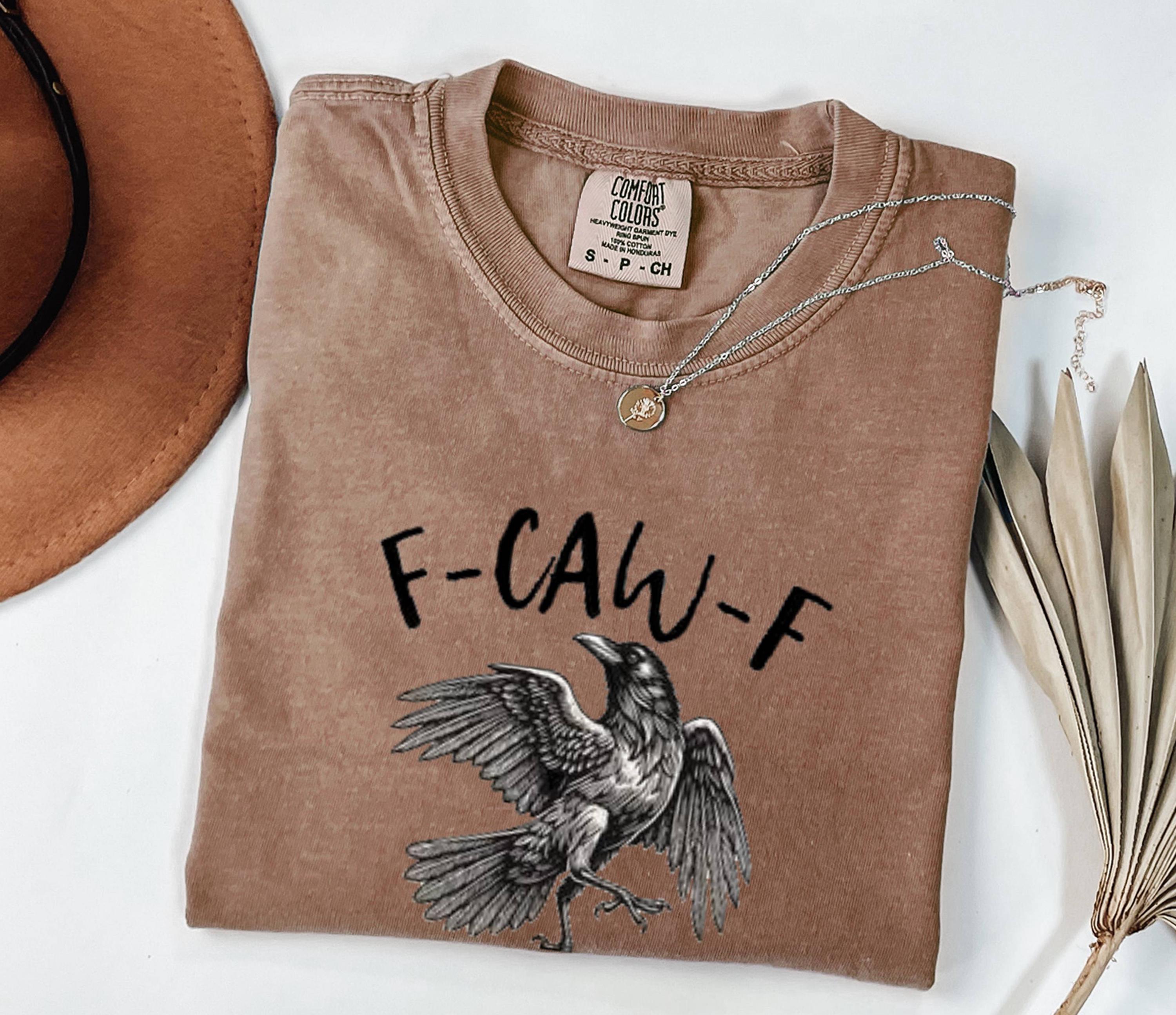 Funny Crow Graphic Tee, Sarcastic Raven Unisex T-Shirt