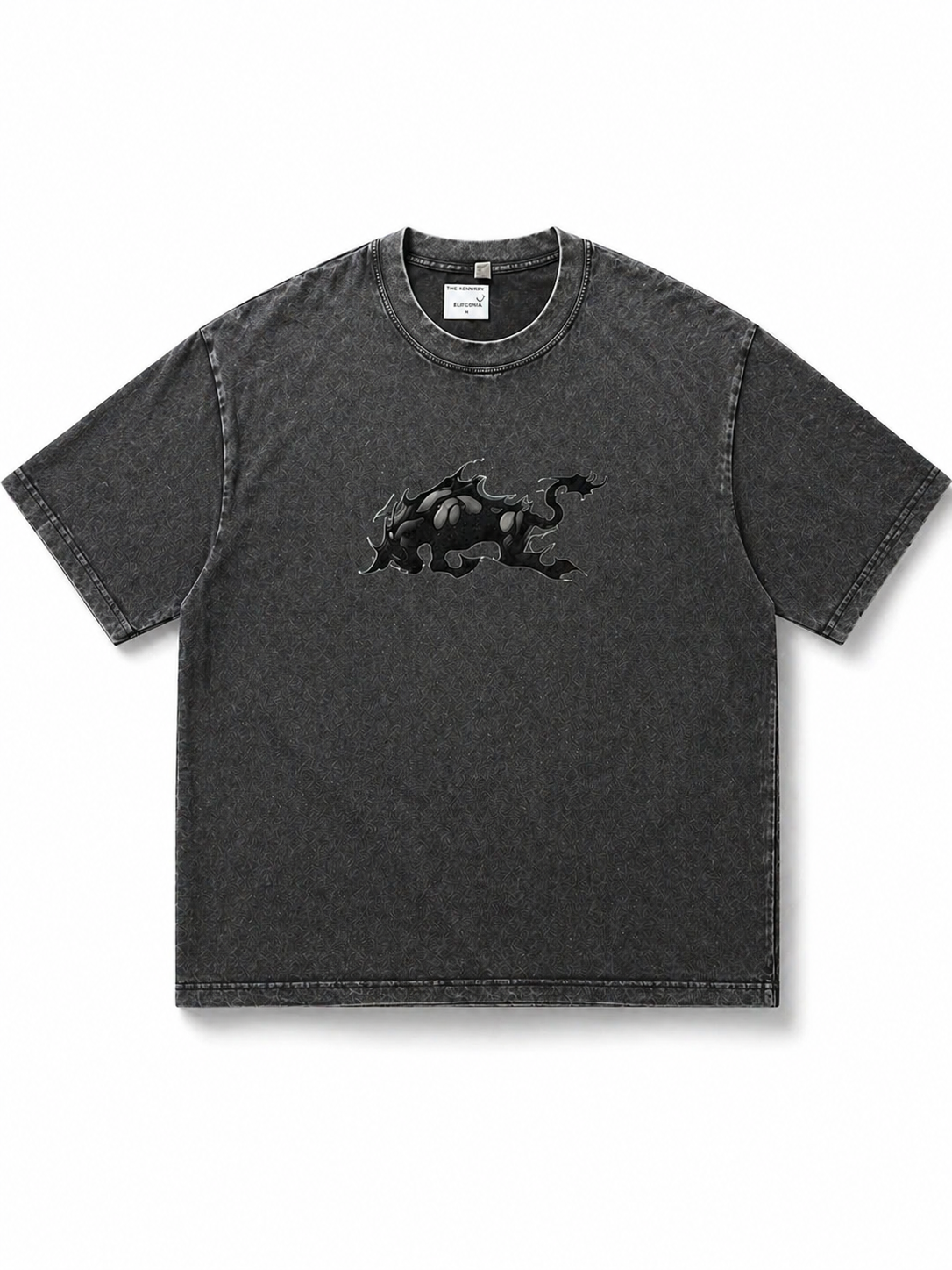 Shadow Ronin Washed Graphic T-Shirt – Vintage Streetwear Tee