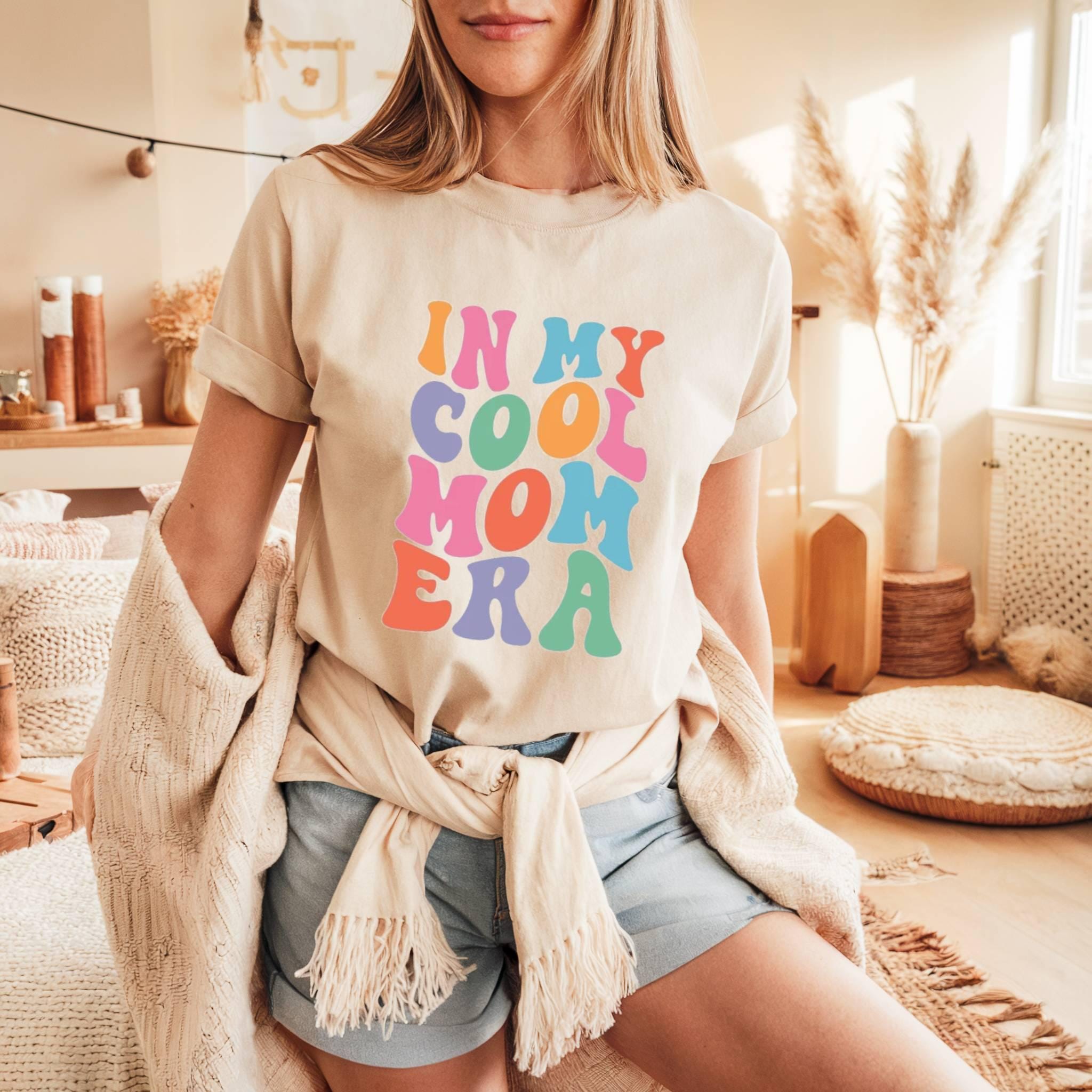 Mom Era T-Shirt, Retro Groovy Mother's Day Tee
