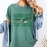 Sundays Are For The Birds Football Shirt: Funny Game Day Tee