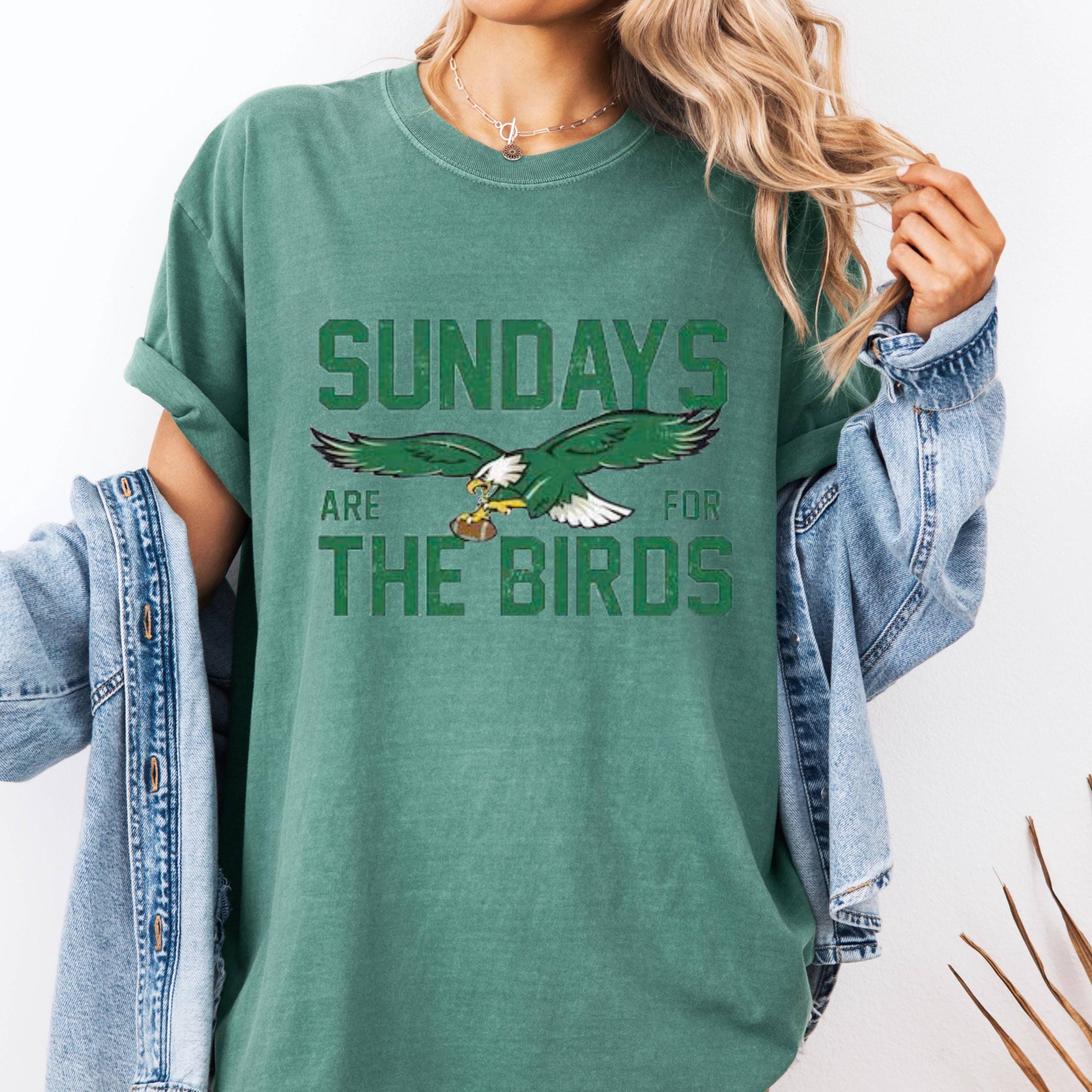 Sundays Are For The Birds Football Shirt: Funny Game Day Tee