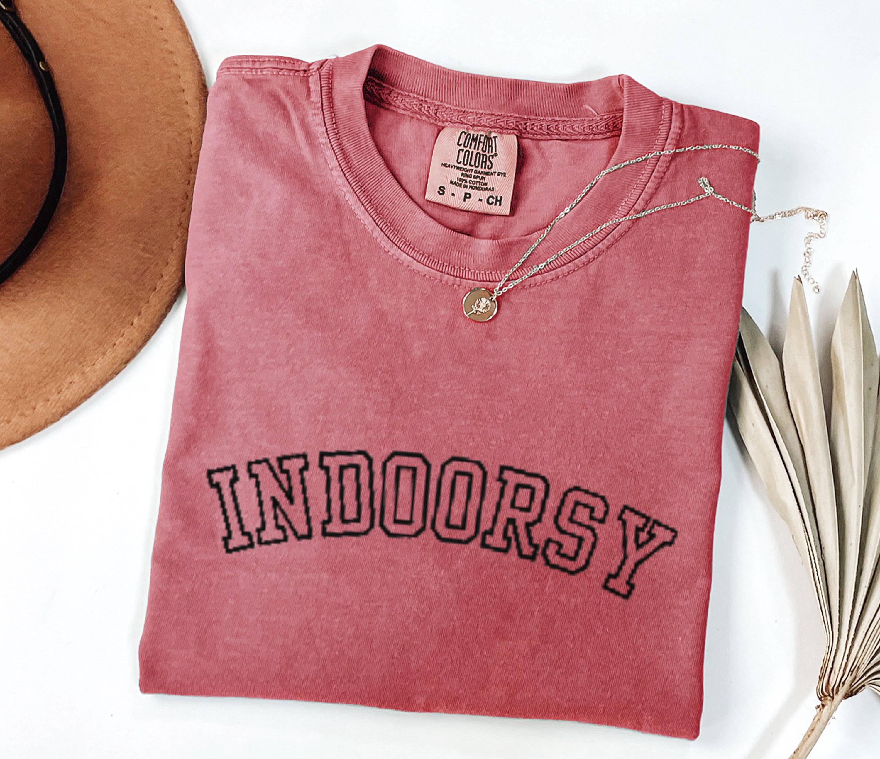 Indoorsy Graphic Tee, Comfort Colors Shirt