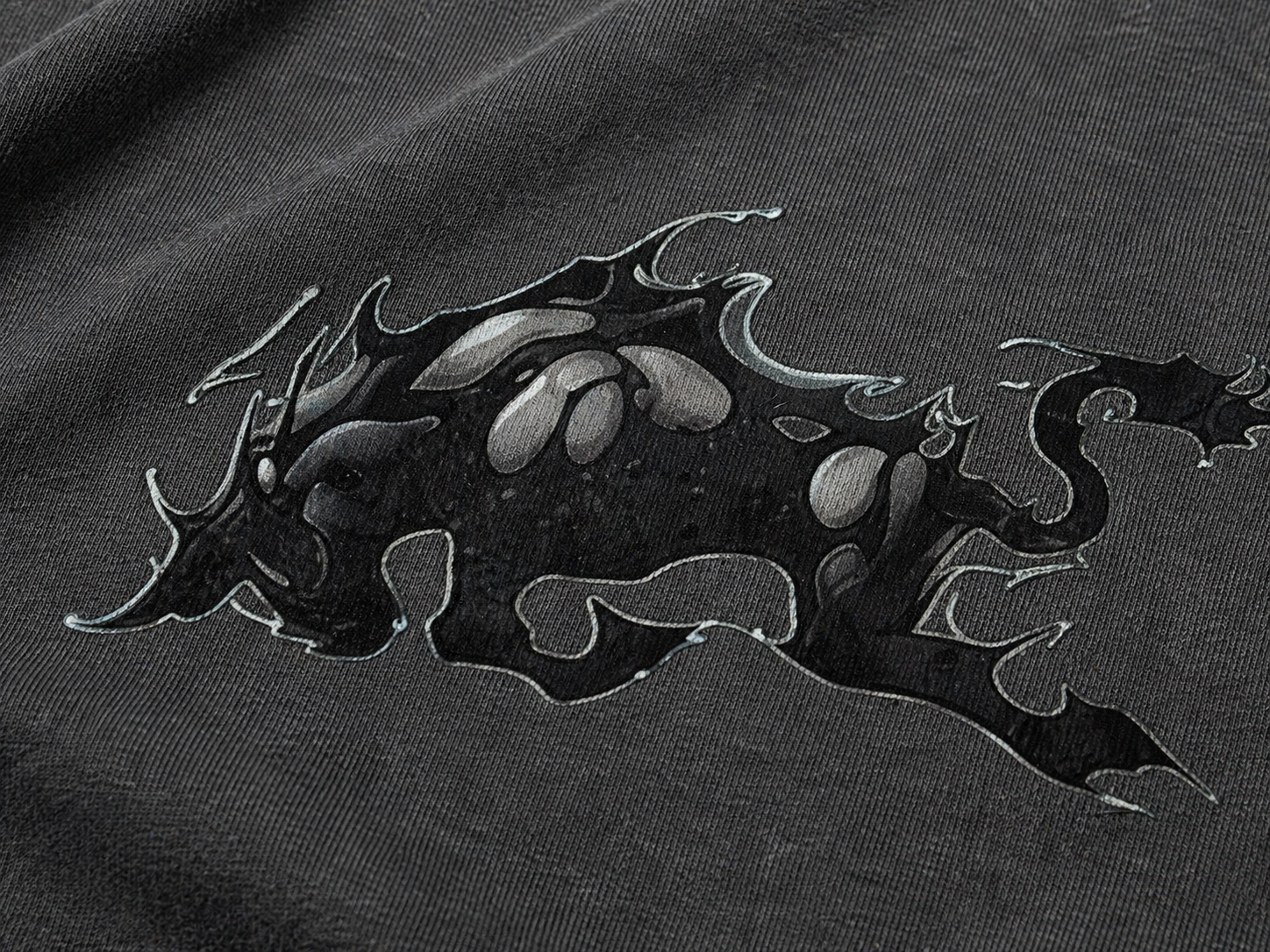 Shadow Ronin Washed Graphic T-Shirt – Vintage Streetwear Tee