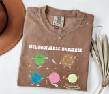Neurodiverse Universe Graphic Tee: Inclusion Awareness Cotton Shirt