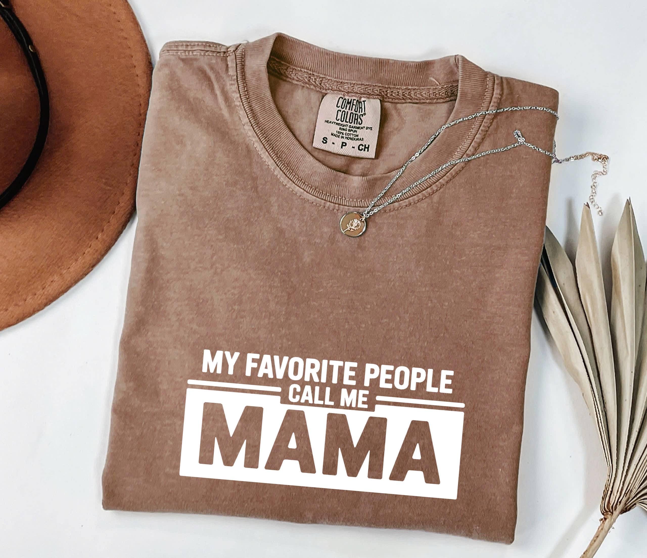 Mama Graphic T-Shirt: Comfort Colors Ring Spun Cotton Mom Tee