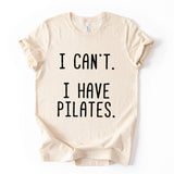 Can't Today Printed T Shirt Workout Quote Gym Humor Top