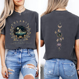 Velaris Mountain Moon Graphic Tee: Night Court Bookish Shirt