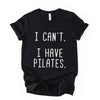 Can't Today Printed T Shirt Workout Quote Gym Humor Top