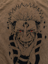 Sukuna Cursed King Vintage Washed T-Shirt – Anime Streetwear Tee