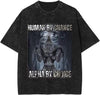 Human By Chance Alpha Wolf Graphic Tee - Mineral Wash T-Shirt