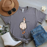 Duck You Shirt, Funny Sarcastic Graphic Tee, Offensive Humor Shirt, Casual Novelty Top