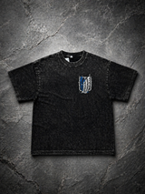 Freedom Wings Vintage Washed Streetwear Tee