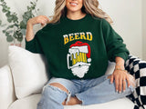 Funny Beerd Christmas Sweatshirt, Holiday Beer Lover Shirt