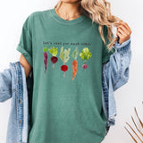Let's Root For Each Other Shirt, Positive Graphic T Shirt, Plant Lover Gift
