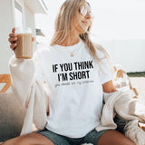 Funny Short Patience Quote Shirt, Vintage Graphic Tee