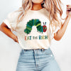 Eat The Rich Caterpillar Tee: Funny Anti-Capitalism Political Shirt