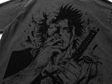 Shadow Ronin Washed Graphic T-Shirt – Vintage Streetwear Tee