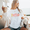 OXO Pencil Heart Apple Tee, Back To School Shirt, Classroom Style Top