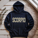 Zodiac Sign Hoodie, Unisex Astrology Hoodie, Minimal Horoscope Pullover