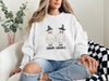 Squad Ghouls Sweatshirt, Funny Ghost Graphic Pullover, Unisex Halloween Top