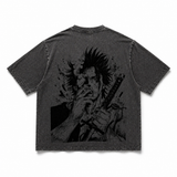Shadow Ronin Washed Graphic T-Shirt – Vintage Streetwear Tee