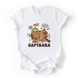 Capybara Graphic Shirt, Kawaii Animal Tee, Unisex Cartoon Top